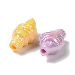 Непрозрачные акриловые бусины OACR-P032-09M