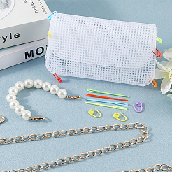 Наборы для изготовления пластиковых сумок для вязания крючком своими руками&nbsp;DIY-CP0012-65