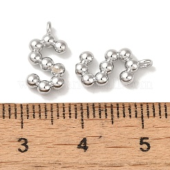 Латунные подвески KK-S368-16P-S