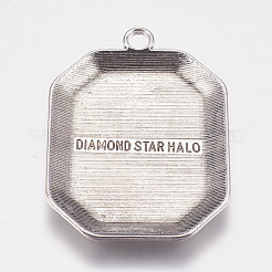 Сеттинги для кулона ( кабошона ) тибетского стиля X-TIBEP-A22961-AS-LF