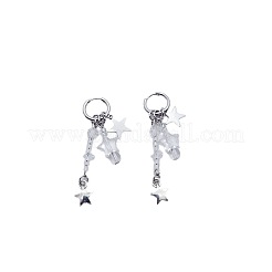 Серьги-кольца из сплава стекла&nbsp;FS-WG6098F-01