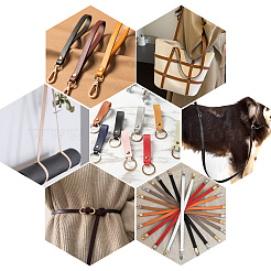 5м складной плоский шнур из искусственной кожи OCOR-WH20012-14B-07