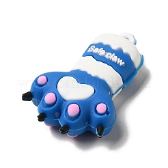 Большие подвески из ПВХ с принтом кошачьей лапы и мультфильмами PVC-G005-02B