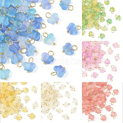 50 шт. акриловые подвески-бабочки&nbsp;HJEW-YW00234-01