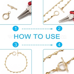 Латуни Переключить застежками KK-T051-22G-NF