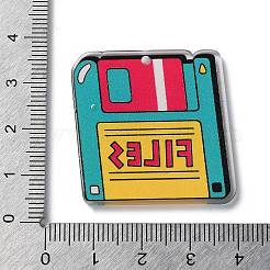 Прозрачные акриловые подвески vcd OACR-G026-01G