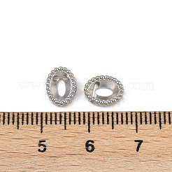 Оправы кабошонов из нержавеющей стали 304&nbsp;STAS-G356-04P-05