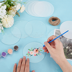 Акриловые большие подвески&nbsp;MACR-WH0007-89A