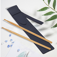 1 кожаный чехол для хранения барабанных палочек&nbsp;AJEW-CL0002-37B