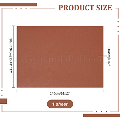 ПВХ ткань из искусственной кожи AJEW-WH0314-282C