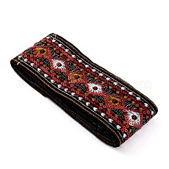 Ленты из полиэстера в этническом стиле&nbsp;OCOR-WH0074-44E