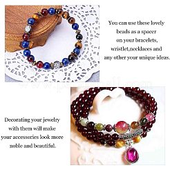 Тибетском стиле сплав Шарики прокладки TIBEB-PH0004-21AG