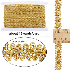 15 ярд металлизированной кружевной отделки&nbsp;OCOR-GF0003-23B