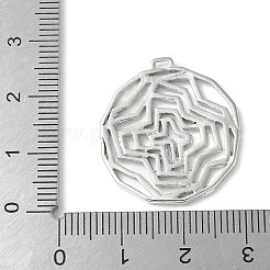 Латунные микро проложить кубического циркония подвески KK-P290-52P-02