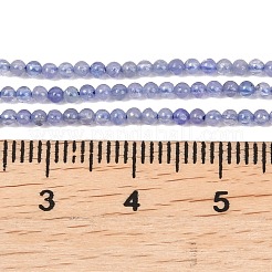 Натуральный танзанит бисер пряди&nbsp;G-B175-B02-2mm