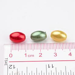 Смешанные абс пластиковые жемчужина жемчужина рисовые шарики X-MACR-G007-M