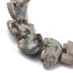 Естественный мир нефрит бисер пряди G-F783-G08-01