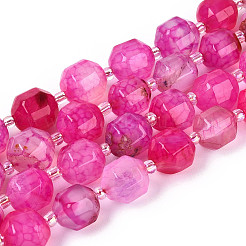 Природный агат бисер нитей G-T131-82A-08