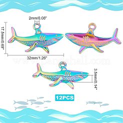 12 шт. подвески из нержавеющей стали 304 с покрытием стойки STAS-UN0036-36