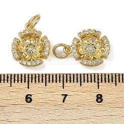 Латунные микро проложить кубического циркония подвески KK-I358-063G-C