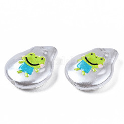 3d печатные бусины из абс-пластика с имитацией жемчуга KY-S163-423