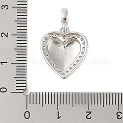 Покрытие стойки латунь микропаве прозрачные подвески из кубического циркония&nbsp;X-KK-S380-37B-P