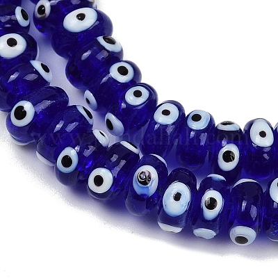 Ручной сглаза бусины бисер нитей&nbsp;LAMP-A007-02B-01-1