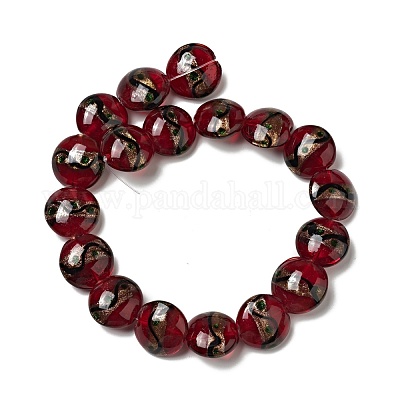 Ручной золотой песок бусины бисер нитей LAMP-C008-03A-1