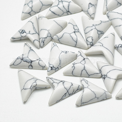 Синтетических бирюзовый кабошон&nbsp;X-TURQ-S290-24-1