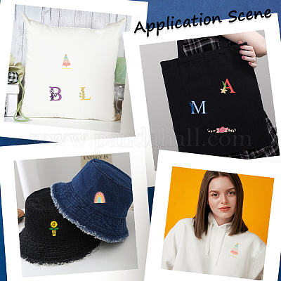 Эскиз водорастворимого средства для вышивания ПВА DIY-WH0514-011-1