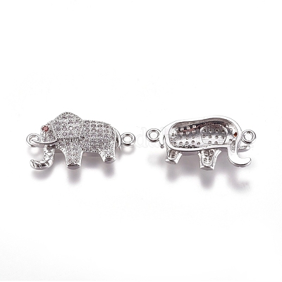 Соединители из латуни с микрочастицами и кубическим цирконием&nbsp;ZIRC-K081-54P-1