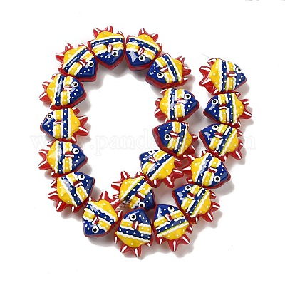 Бусины лэмпворк  LAMP-G162-02A-1