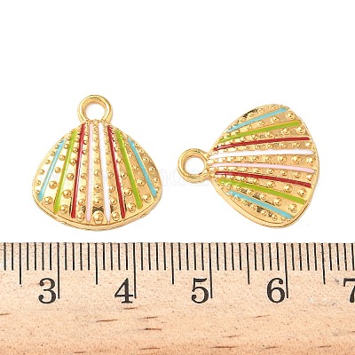 Подвески из нержавеющей стали 304 с эмалью STAS-I346-19G-03-1