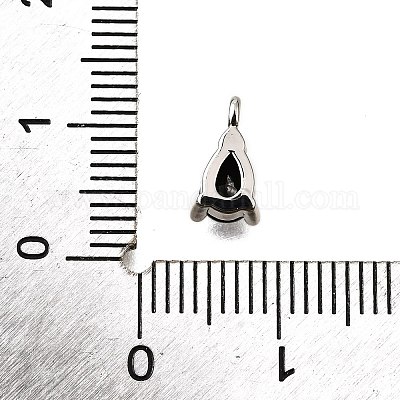 Латунные микро проложить кубического циркония подвески KK-D356-08H-P-1