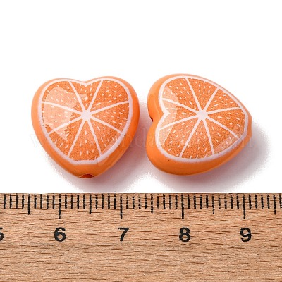 Непрозрачные акриловые бусины MACR-V001-01D-1