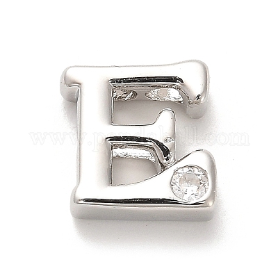 Стойки обшивки латунь кубического циркония бусы KK-L210-008P-E-1