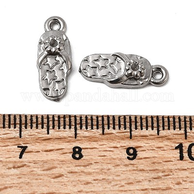 Подвеска из нержавеющей стали 304 со стразами&nbsp;STAS-B167-08P-1