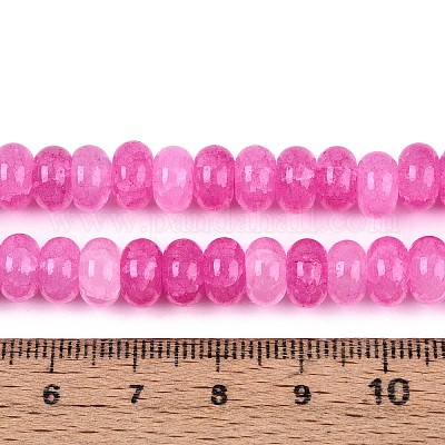 Стеклянные бусины GLAA-N059-5x8mm-25-1