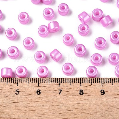 Стеклянные бусины с перламутровым эффектом для выпечки SEED-T008-03M-1