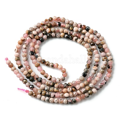 Натуральные бусины из родонита G-M399-01A-1