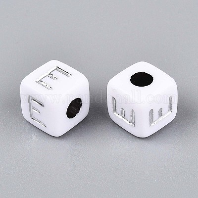 Непрозрачные акриловые бусины SACR-T035-03E-1