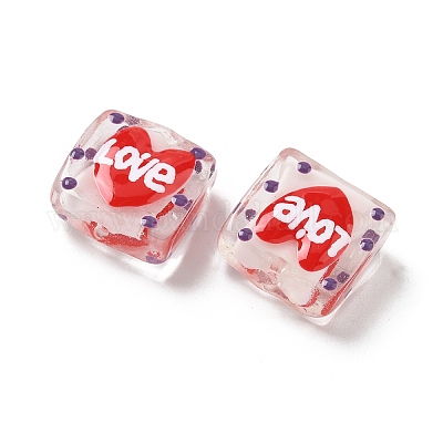 Эмалевые бусины ручной работы в технике лэмпворк LAMP-G147-02I-1