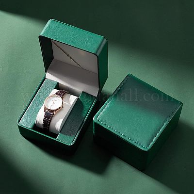 Коробки для часов из искусственной кожи CON-WH0086-031B-1