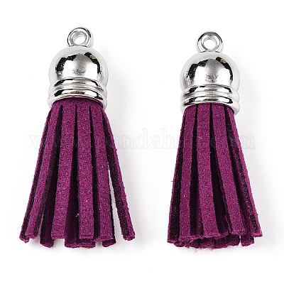 Искусственные замши кисточкой подвесные украшения X-FIND-T002-A05-1