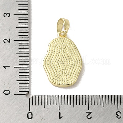 Латунные подвески из ракушек KK-I708-13A-G-1