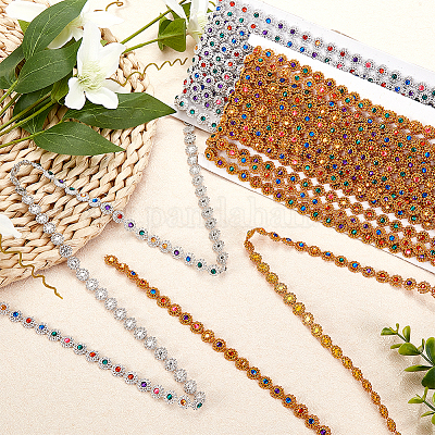 2 карточка 2 цвета пластиковых бусин для гирлянды OCOR-HY0001-02-1