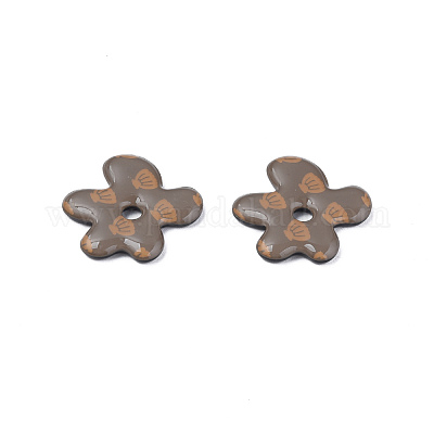 Акриловые кабошоны с принтом KY-N015-206-A02-1