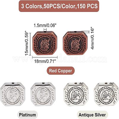 150шт 3 стильные пластиковые бусины ccb CCB-FH0001-06-1