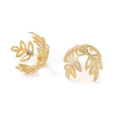 Шапочки и конусы для бусин KK-P259-03B-G-1