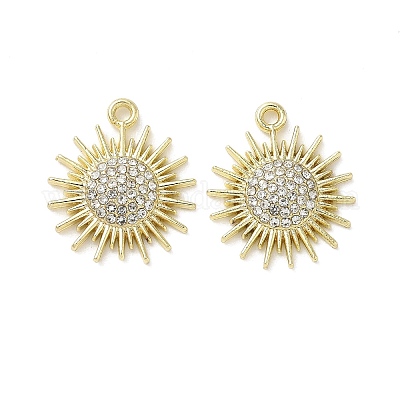 Подвески из сплава и страза PALLOY-P314-05G-1